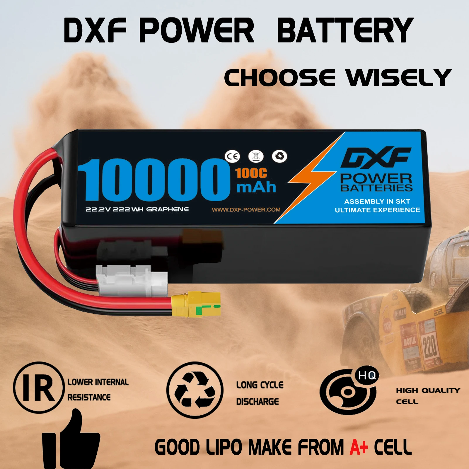 DXF 6S 리포 배터리 10000mAh 22.2V 2 - 6S Lipo Battery 22.2V 5000Mah 리뷰 및 가격